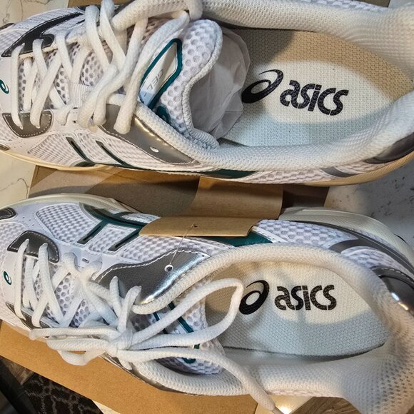 ASICS Gel-1130 White - White / Rainy Lake - 1203A609-100 Mens Size 10.5 NEW - Picture 8 of 10